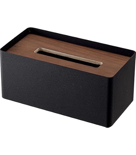 Amazon.co.jp: 山崎実業 (Yamazaki) 厚型対応 ティッシュケース